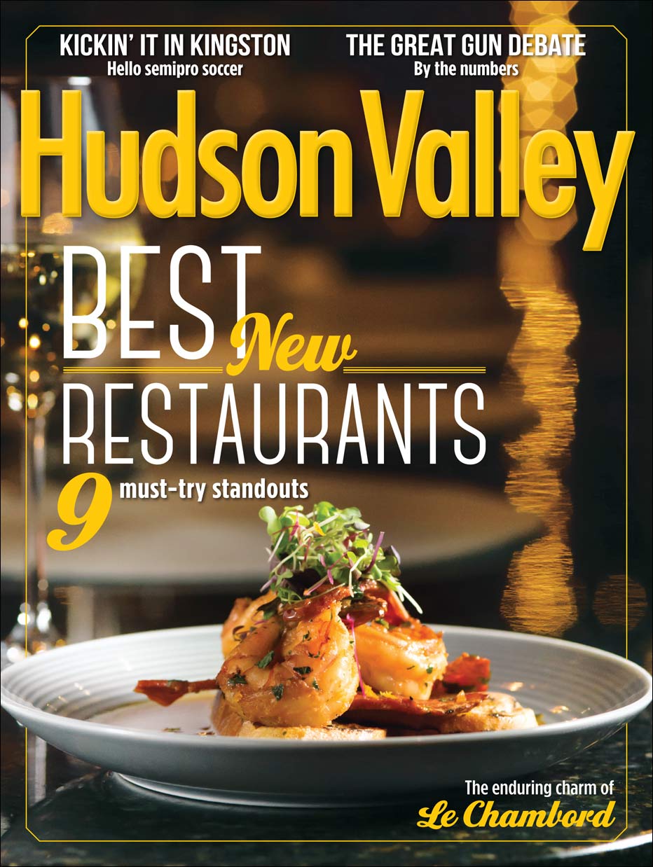 Hudson Valley Magazine cover by NYC food photographer Jennifer May