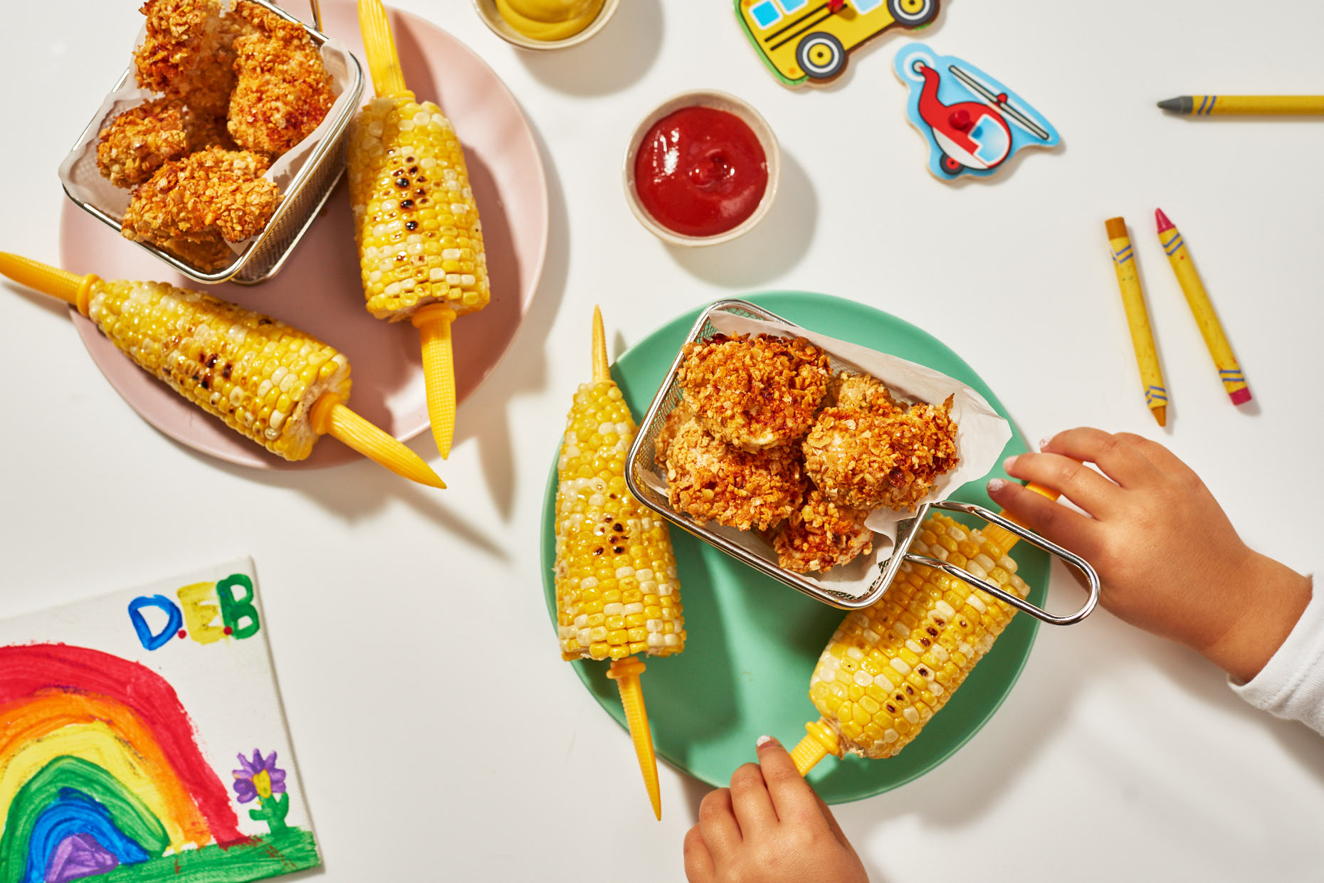 Kids Food Corn Photography Jennifer May Brooklyn