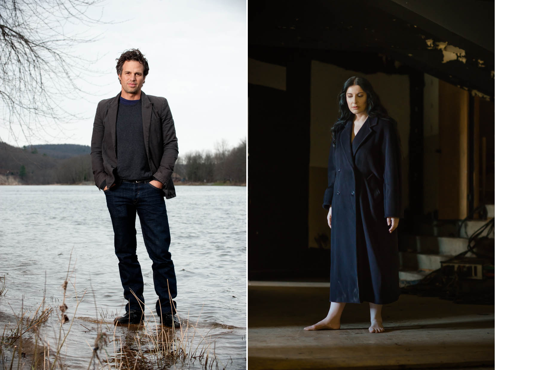 Marina Abramovic Mark Ruffalo Jennifer May Portraits