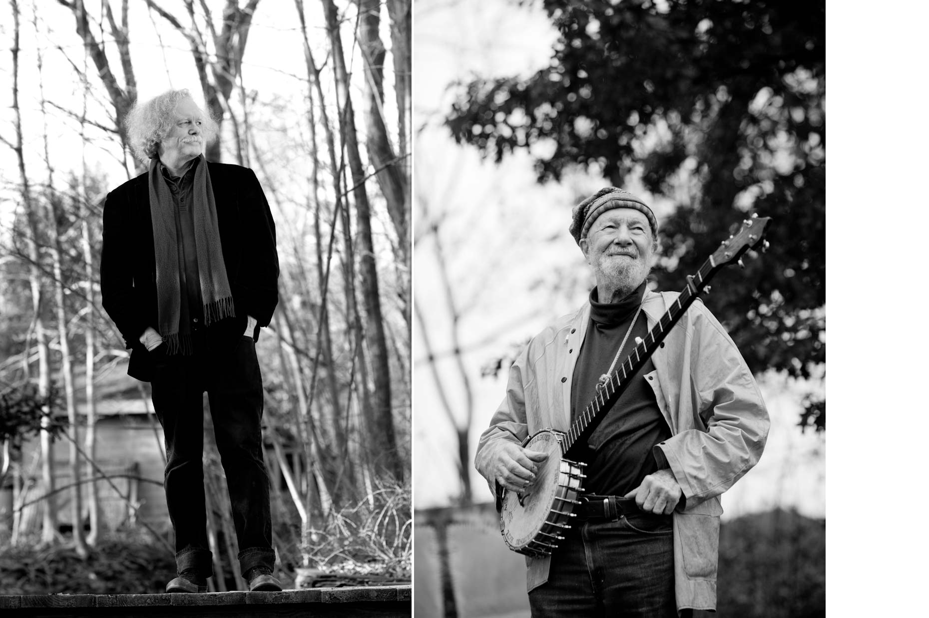 Jennifer May Photography Portraits Ed Sanders Pete Seeger