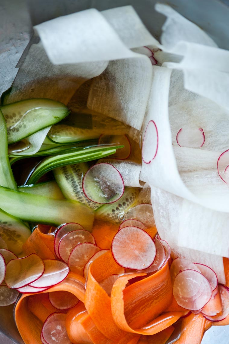 NYC Food Photographer Jennifer May Sliced Veggies
